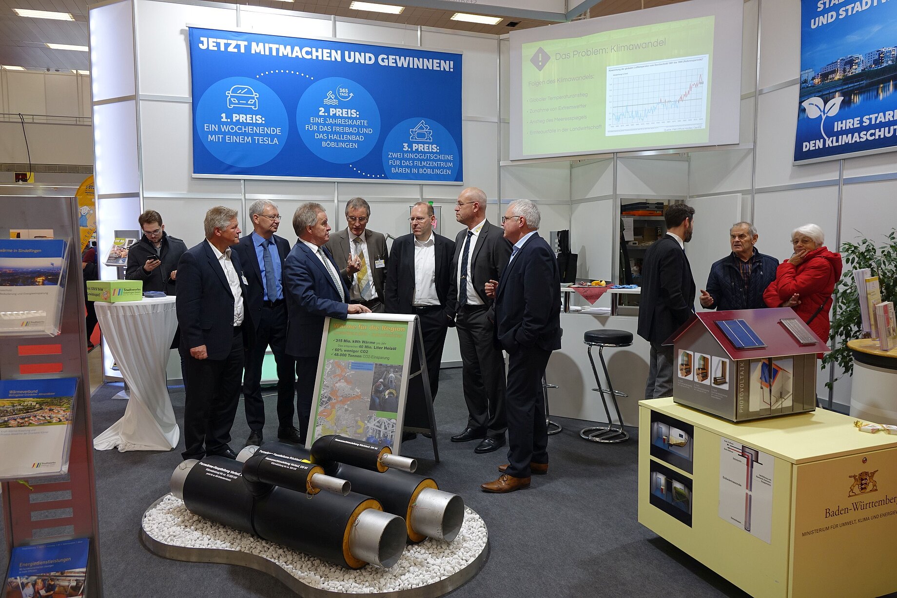 Gemeinsamer Messestand der Stadtwerke Böblingen und Sindelfingen startet erfolgreich