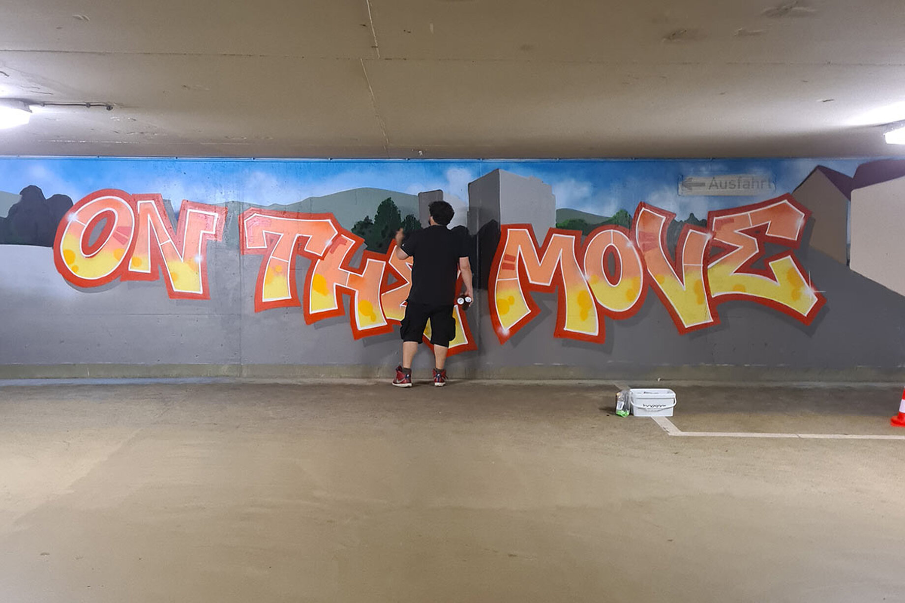 graffiti-tiefgarage