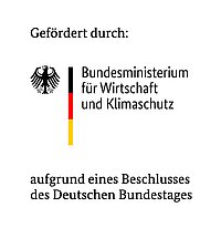 Transformation Wärmenetze Siegel des Bundesministeriums für Wirtschaft und Klimaschutz.