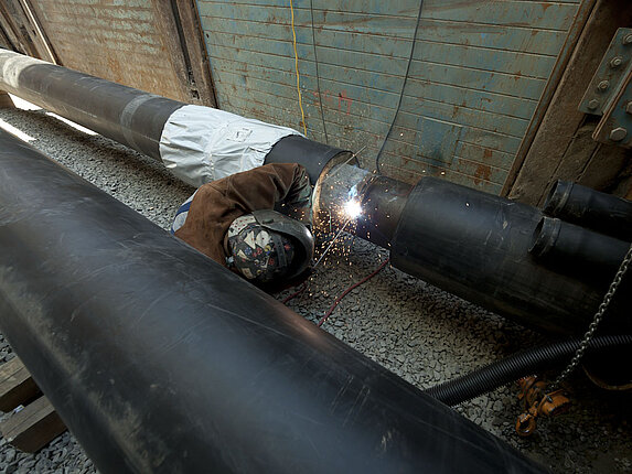 Fernwärmeleitung Wolfgang-Brumme-Allee