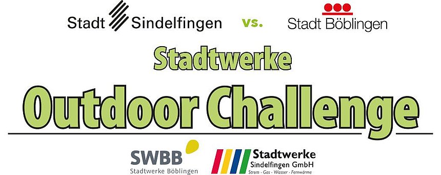 Poster der Stadtwerke Outdoor Challenge.